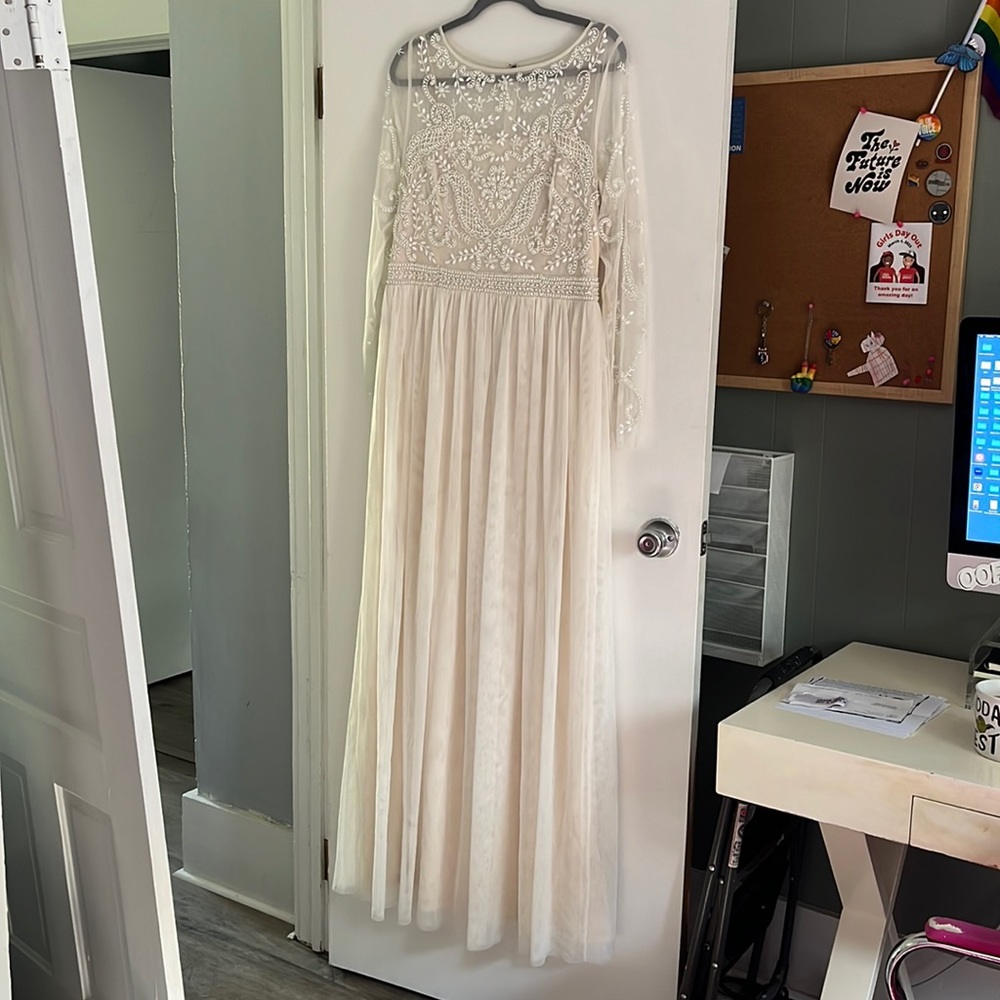 Anthropologie BHLDN Sinclair wedding dress